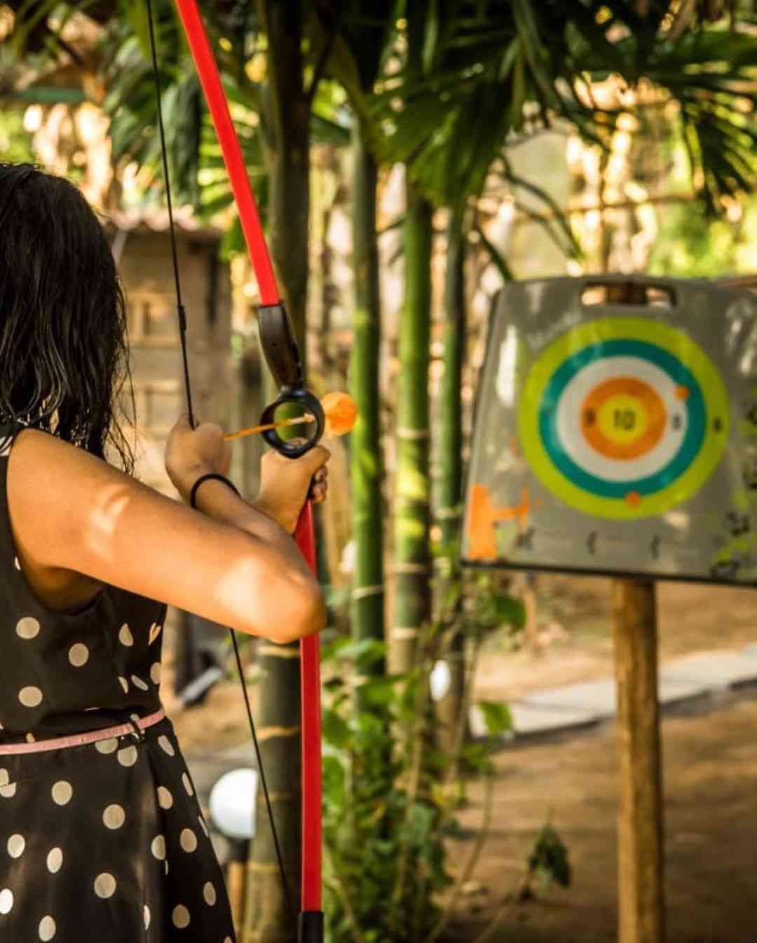 archery in dandeli resorts archery